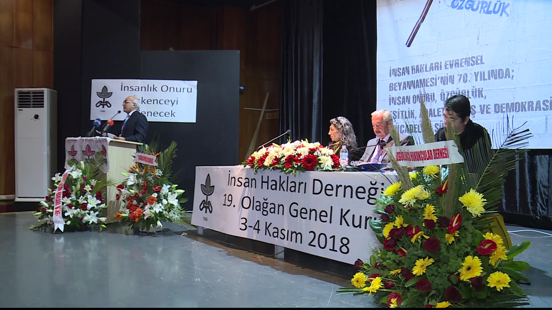 li Wanê di sê mehan de, 1035 Binpêkirinên mafê Mirovan rûdane
